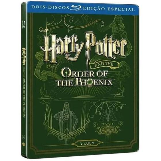 Imagem de Steelbook Blu-Ray Harry Potter E A Ordem Da Fênix
