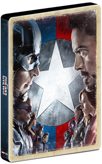 Imagem de Steelbook Capitão América - Guerra Civil