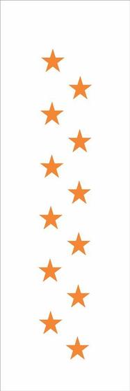 Imagem de Stencil 1030 Simples  Estrelas Gr  OPA 020