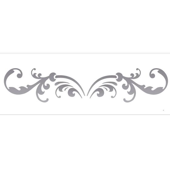 Stencil de Acetato para Pintura OPA 10 x 30 cm - 1987 Arabesco Ornamento Menor preço em Stencil de Acetato para Pintura OPA 10 x 30 cm - 1987 Arabesco Ornamento