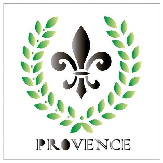 Imagem de Stencil de Acetato para Pintura OPA 14 x 14 cm - 1142 Provence