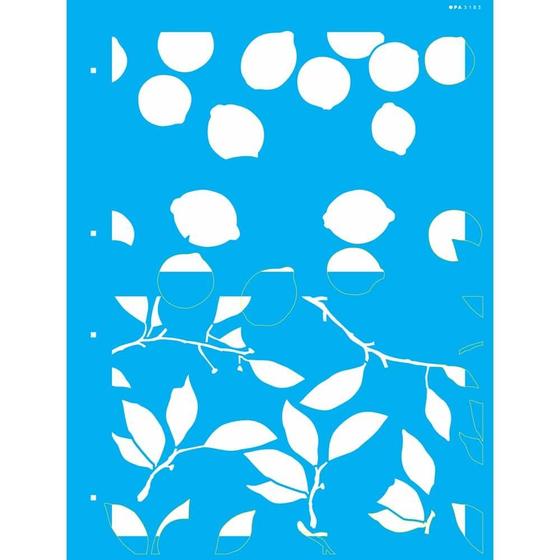 Imagem de Stencil De Parede Wall Opa  32 X 42 cm - Estamparia Limões - 3183