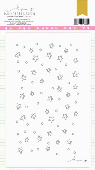 Imagem de Stencil DP - Pequenas Desbravadoras - Chuva de Estrelas