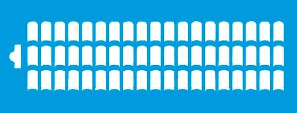 Stencil Litoarte 17X6,5 STP-003 Telhas Menor preço em Stencil Litoarte 17X6,5 STP-003 Telhas