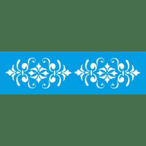 Stencil Litocart 29,5x8,5 LS-051 Arabesco Menor preço em Stencil Litocart 29,5x8,5 LS-051 Arabesco