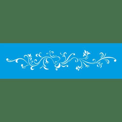 Stencil Litocart 29,5x8,5 LS-054 Arabesco Menor preço em Stencil Litocart 29,5x8,5 LS-054 Arabesco
