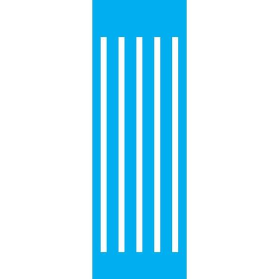 Imagem de Stencil Opa 10 x 30 cm - Listras Grande - 036