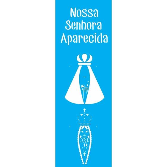 Imagem de Stencil Opa 10 x 30 cm - Nossa Senhora Infantil - 2162