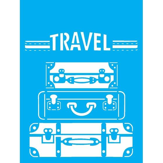 Imagem de Stencil Opa 15 X 20 cm - Travel - 2050