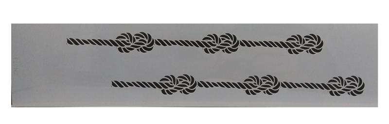 Imagem de Stencil Para Decoração Corda - Gmezn951