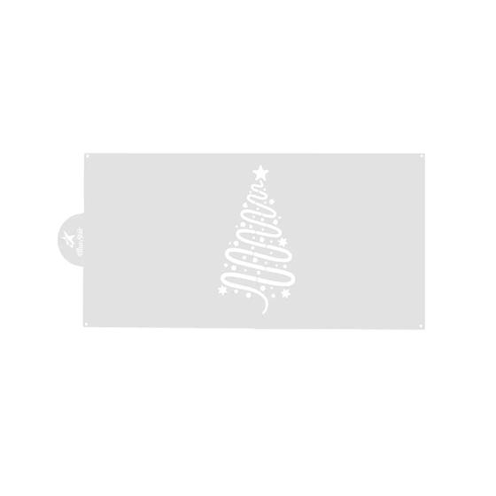 Imagem de Stencil Pinheirinho de Natal - 34cm - 1 unidade - BlueStar - Rizzo