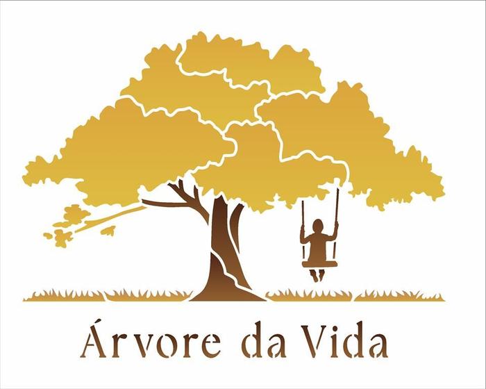 Imagem de Stencil Pintura Opa Árvore da Vida I 20x25 3493