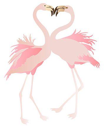 Stencil Pintura Sobreposição Flamingo Casal 34,4x21cm ST-323 - Litoarte Menor preço em Stencil Pintura Sobreposição Flamingo Casal 34,4x21cm ST-323 - Litoarte