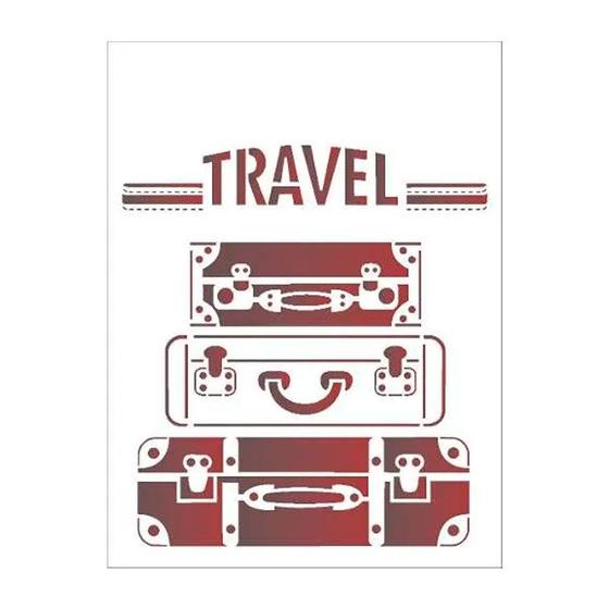 Imagem de Stencil Pintura Travel 2050 15x20 Opa