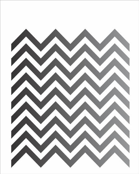 Imagem de Stencil Simples Estamparia Chevron 1244 20x25 Opa