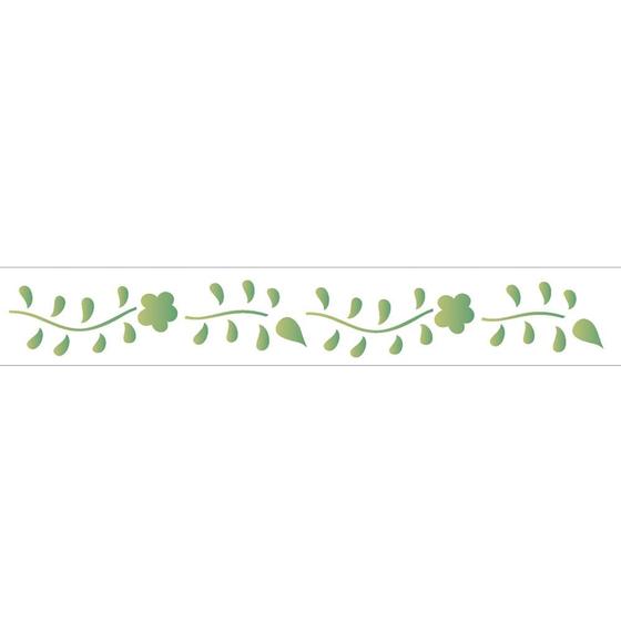 Imagem de Stencil Sp. 04x30 1926 Flor Folha