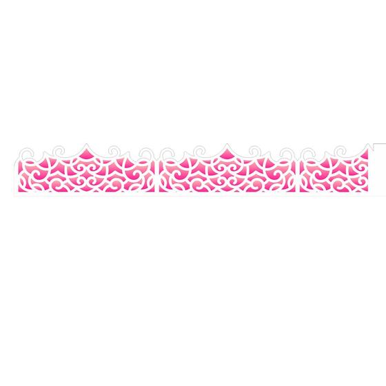 Imagem de Stencil Sp. 04X30 2407 Renda Abstrata