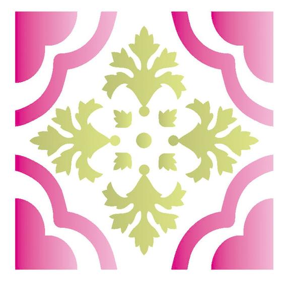 Imagem de Stencil Sp. 10X10 1350 Ladrilho Trevo