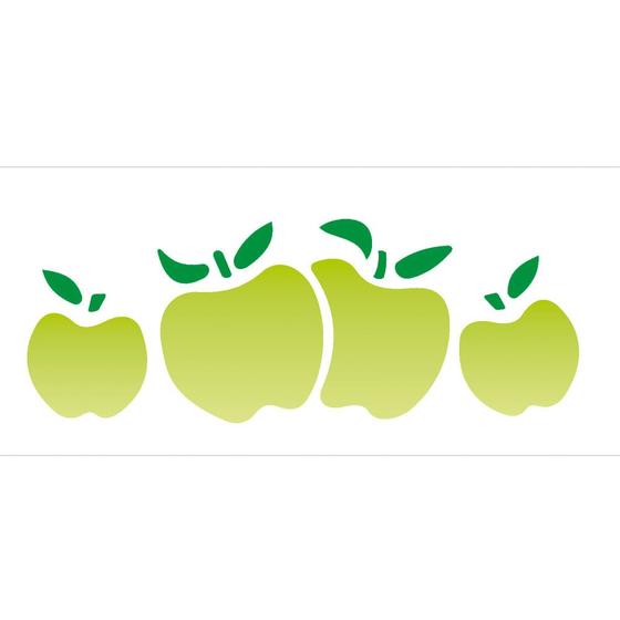 Imagem de Stencil Sp. 10X30 099 Frutas Maca Ii