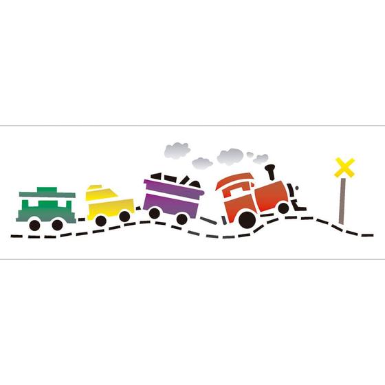 Imagem de Stencil Sp. 10x30 1037 Trem Iii