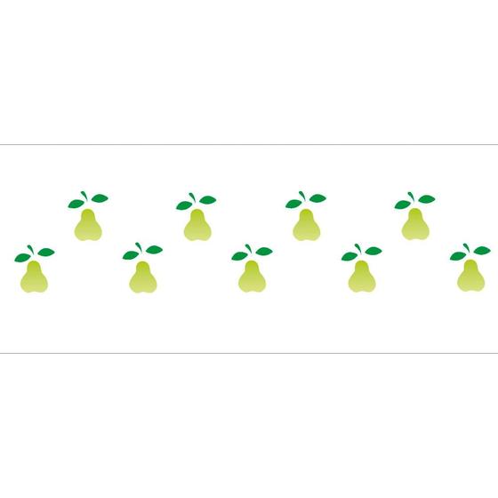 Imagem de Stencil Sp. 10x30 115 Frutas Pera