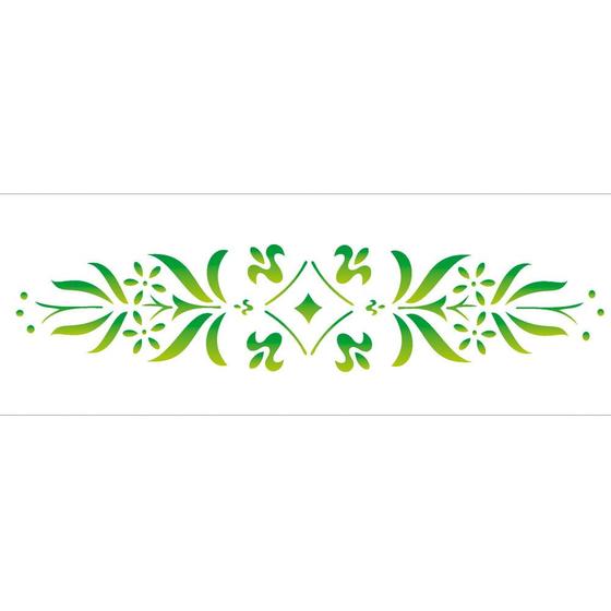 Imagem de Stencil Sp. 10x30 437 Border Mix