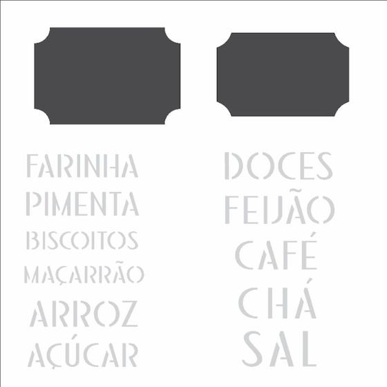 Imagem de Stencil Sp. 14X14 2341 Tag Alimentos