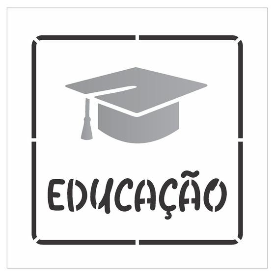 Imagem de Stencil Sp. 14X14 3090 P. Educação