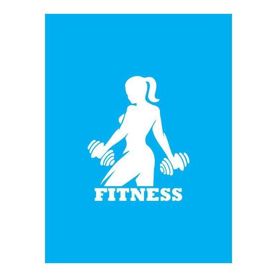 Imagem de Stencil Tamako Fitness - 15X20Cm - Ref A2425