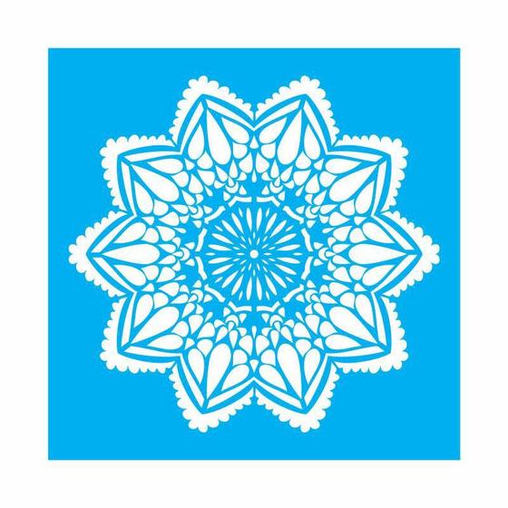 Imagem de Stencil Tamako Mandala - 30X30Cm - Ref 9544