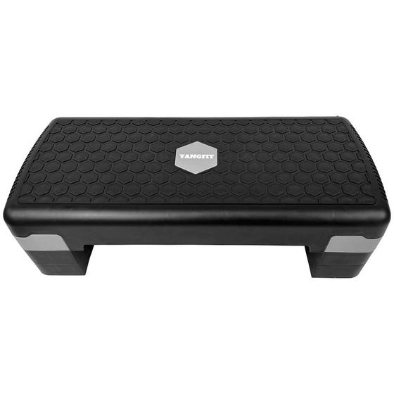 Step Ginástica Funcional Aeróbico Ajustável 3 Alturas Yangfit Imagem de Step Ginástica Funcional Aeróbico Ajustável 3 Alturas Yangfit