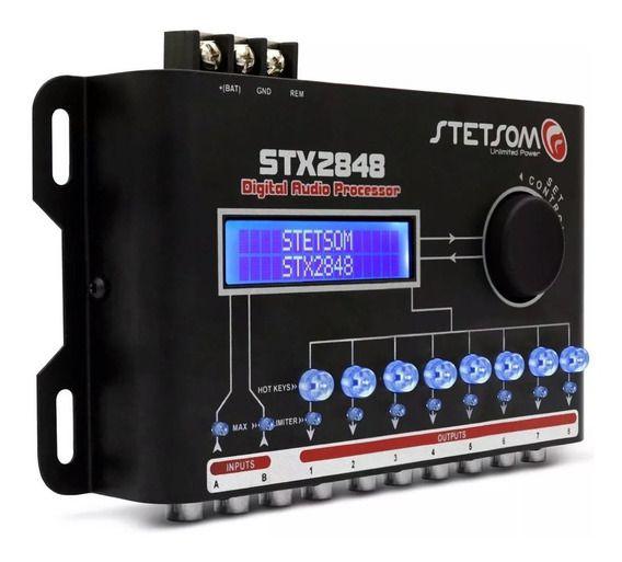 Imagem de Stetsom Processador De Audio/Mesa Stx 2848 2 Canais 8 vias Digital