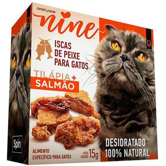 Imagem de Stick nine cat natural sabor tilapia e salmao