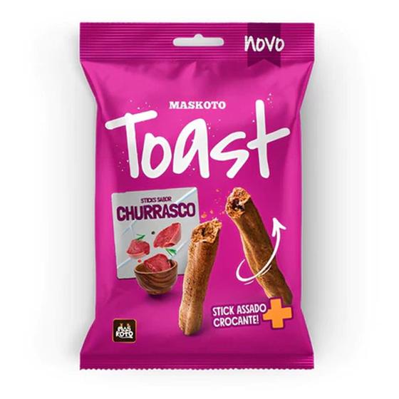 Imagem de Stick Para Cães Maskoto Toast de Churrasco 50g