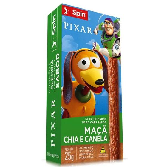 Imagem de Stick Spin Pet Toy Story para Cães Sabor Maça, Chia e Canela - 25g