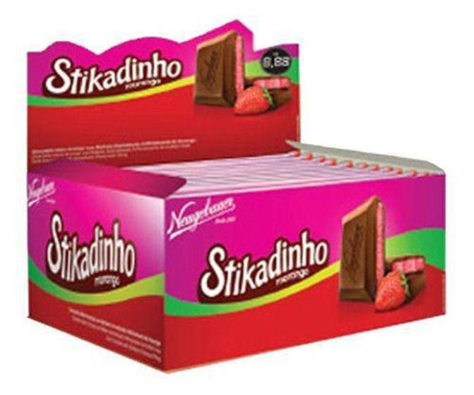 Imagem de Stikadinho 12x70g Morango - Neugenbauer