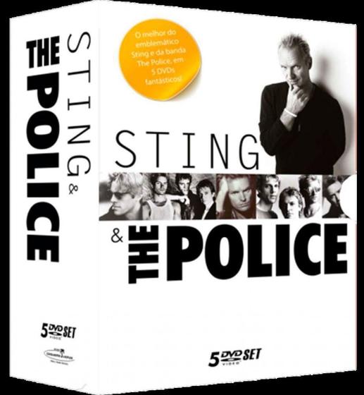 Imagem de Sting e the police - box com 5 dvds