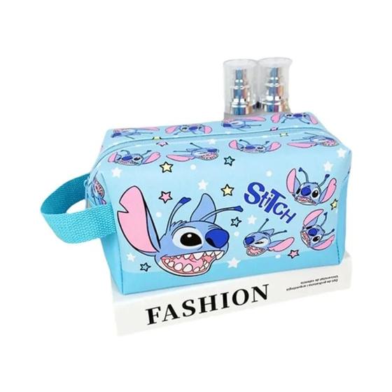 Imagem de Stitch Anime Cartoon Flap Pen Bag Estojo Para Estudantes Do Ensino Fundamental E Médio