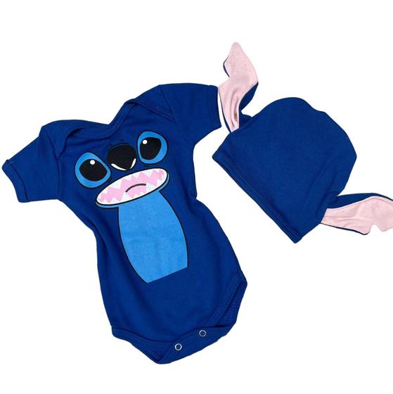 Imagem de Stitch lilo Body Tematico Com Touca