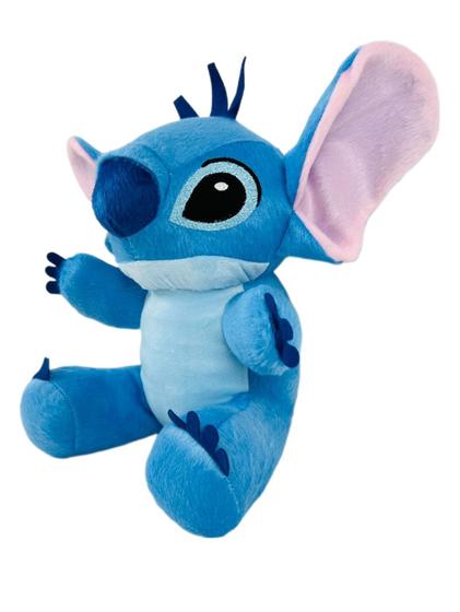 Imagem de Stitch Lilo De Pelúcia Boneco 23cm Criança Azul Rosa