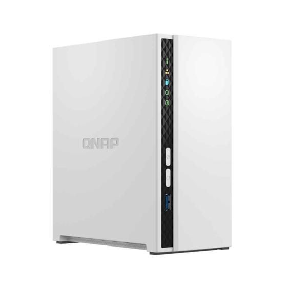 Imagem de Storage Nas Qnap 2 Baias Arm Cortex-a55 4 Core, 2.0ghz, 2gb, 1x Gbe Lan Torre - Ts-233-br