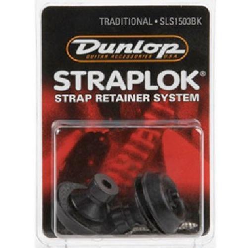 Imagem de Strap Lock Dunlop Tradicional Preto Sls1503Bk