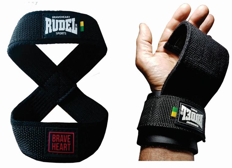 Straps Rudel Combo - H8+h80 Cor Preto - Rudel Sports Imagem de Straps Rudel Combo - H8+h80 Cor Preto