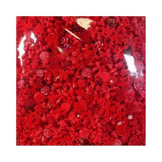 Imagem de Strass para Unhas - 50 Peças Multicores com Design de Flor e Arco-Íris
