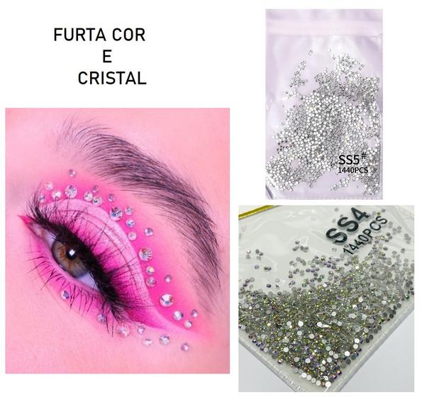 Imagem de Strass pedraria brilho decoração para unhas e maquiagem