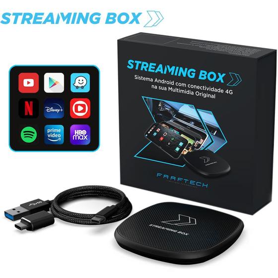 Imagem de Streaming Box Edge 2018 a 2020 com Carplay 4G Wi-Fi SD Card 