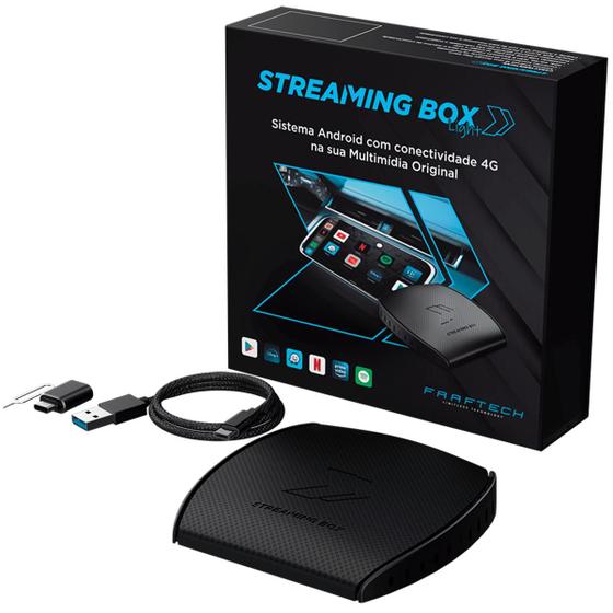 Imagem de Streaming Box Light Automotivo Faaftech Chery Tiggo 2 2021 À 2022 Com Carplay