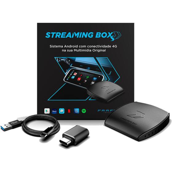 Imagem de Streaming Box Soft Automotivo Para Carros C/ Sistema Carplay WiFi E Bluetooth Integrados