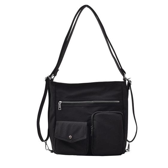 Imagem de Street Trend Solid Color Multi-pocket Women's Bag, Nylon