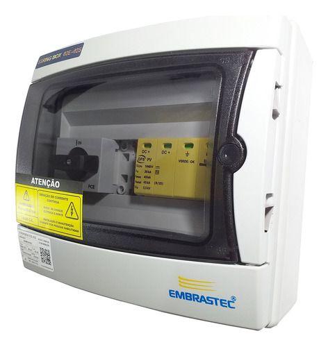 Imagem de String Box Solar Dc Cc 2e/2s 40a 1040v 45ka Embrastec